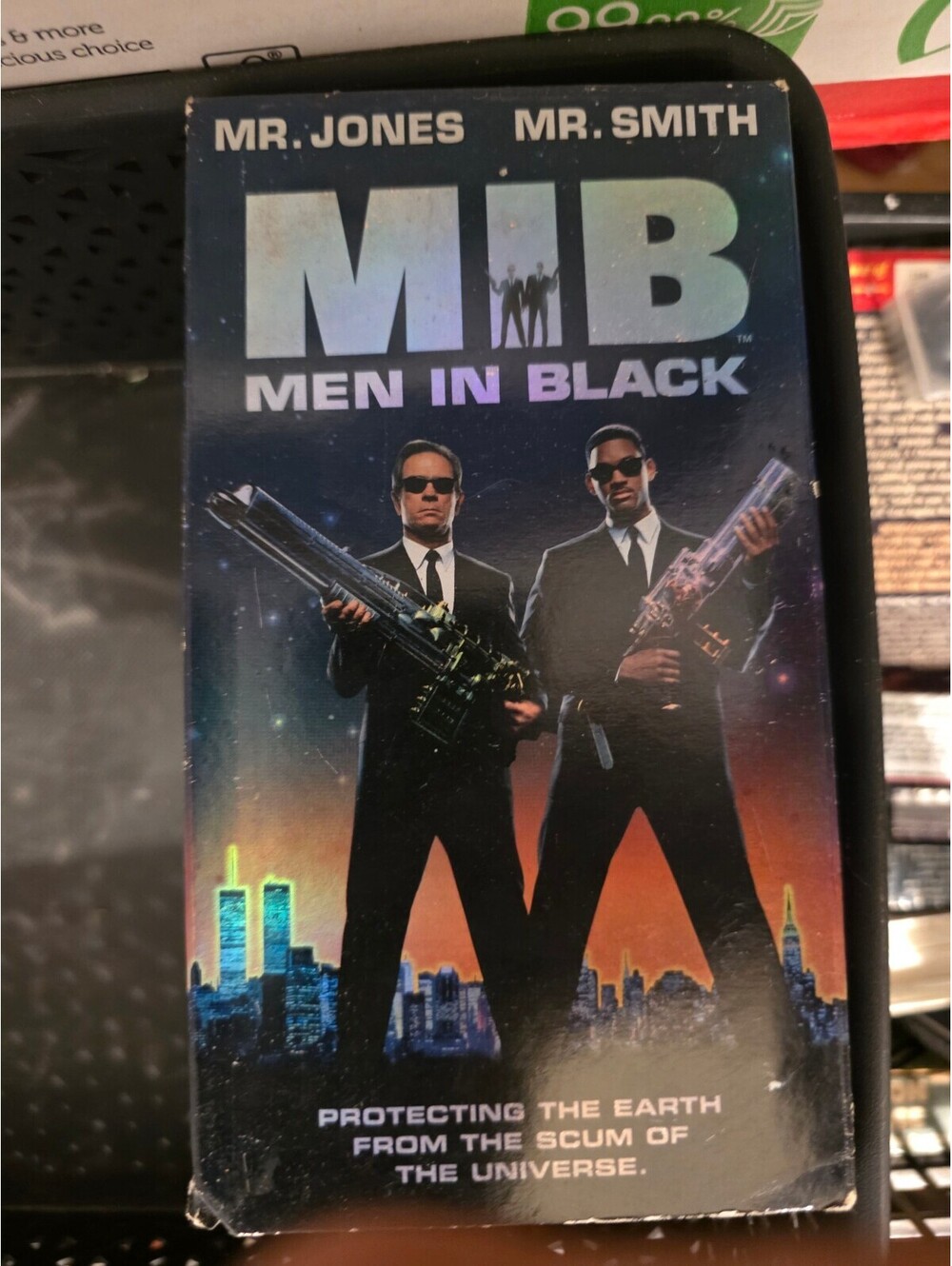 Men in Black VHS Tape Movie